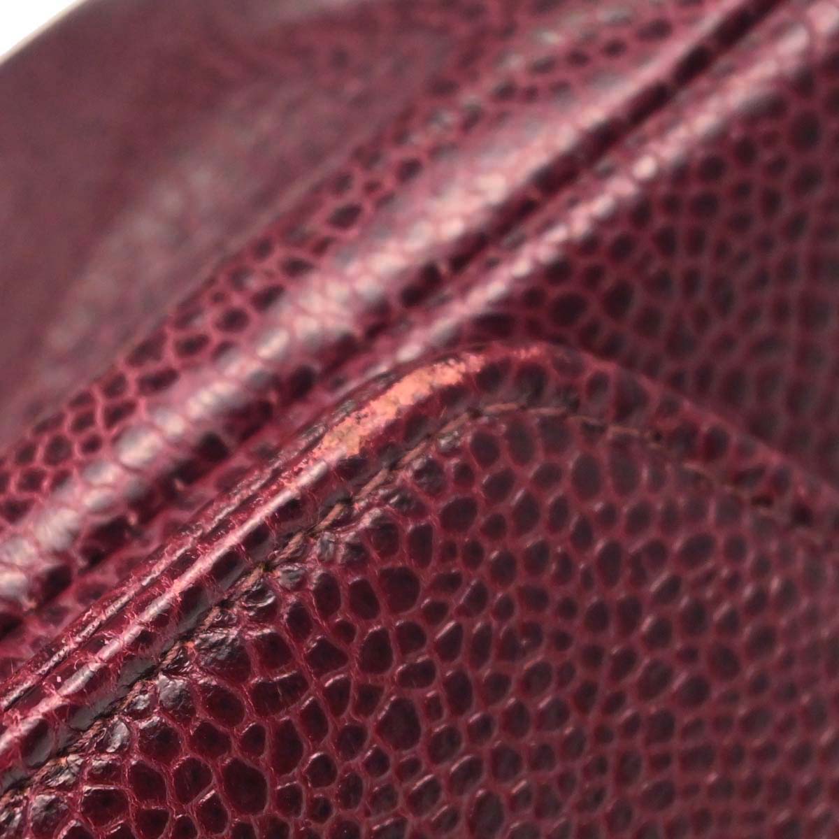 Chanel Bordeaux Caviar Skin Small Diana Shoulder Bag