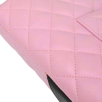 Chanel Pink Calfskin Cambon Ligne Tote Handbag