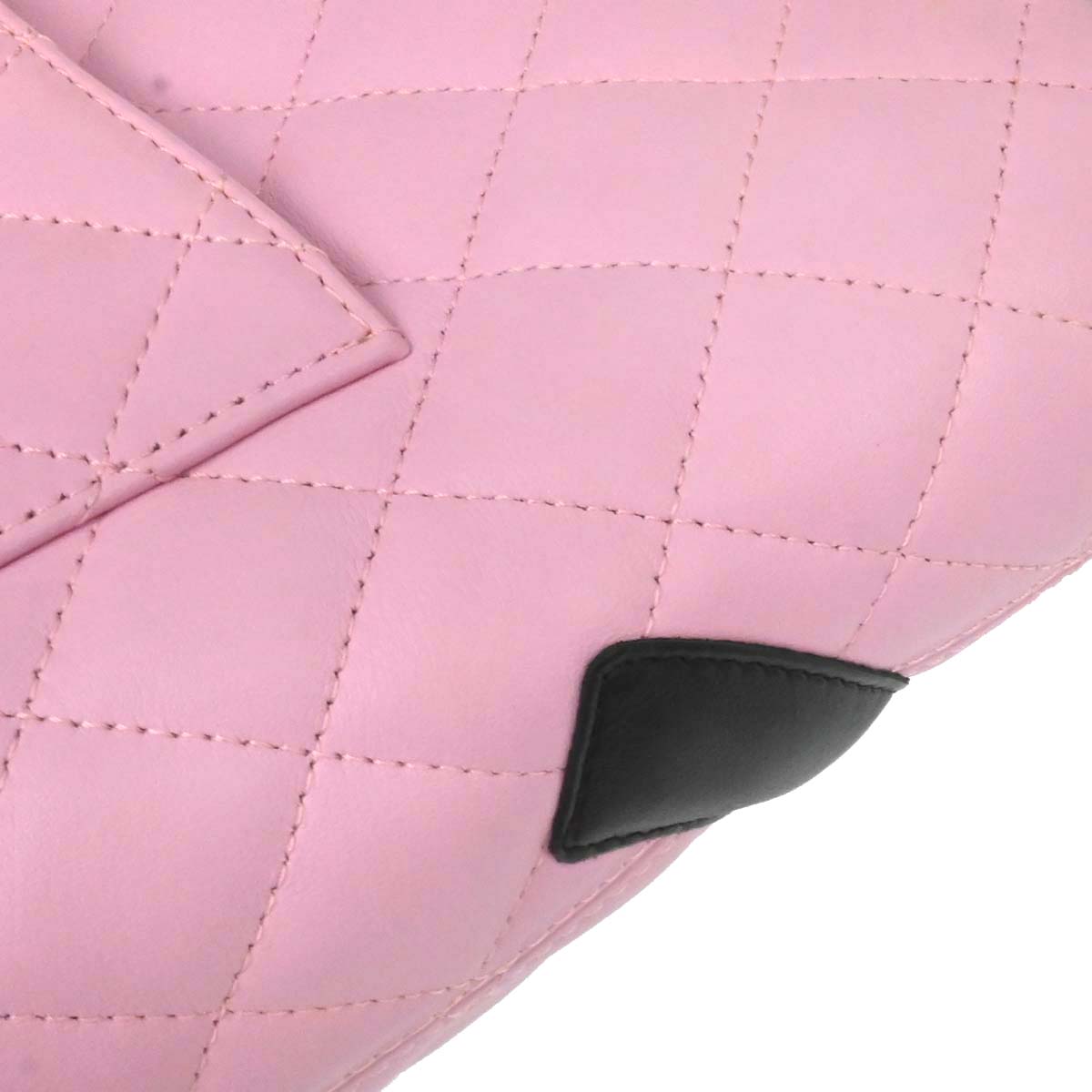 Chanel Pink Calfskin Cambon Ligne Tote Handbag