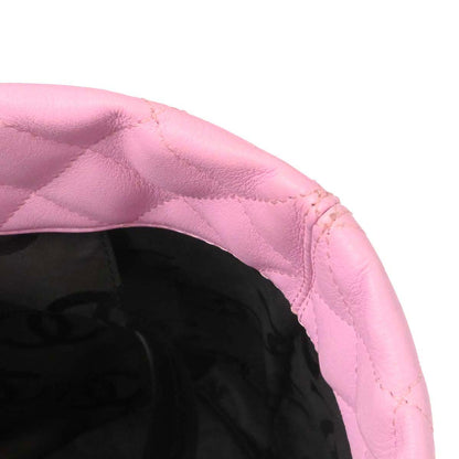 Chanel Pink Calfskin Cambon Ligne Tote Handbag