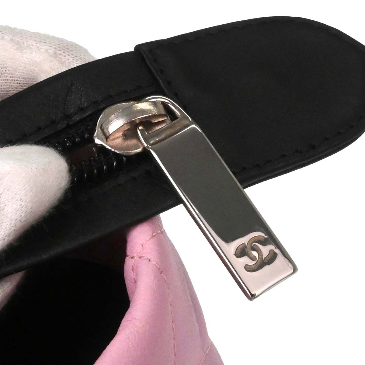 Chanel Pink Calfskin Cambon Ligne Tote Handbag