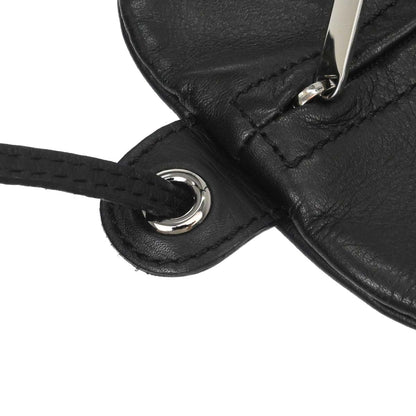 Chanel Black Nylon Mesh Hobo Handbag
