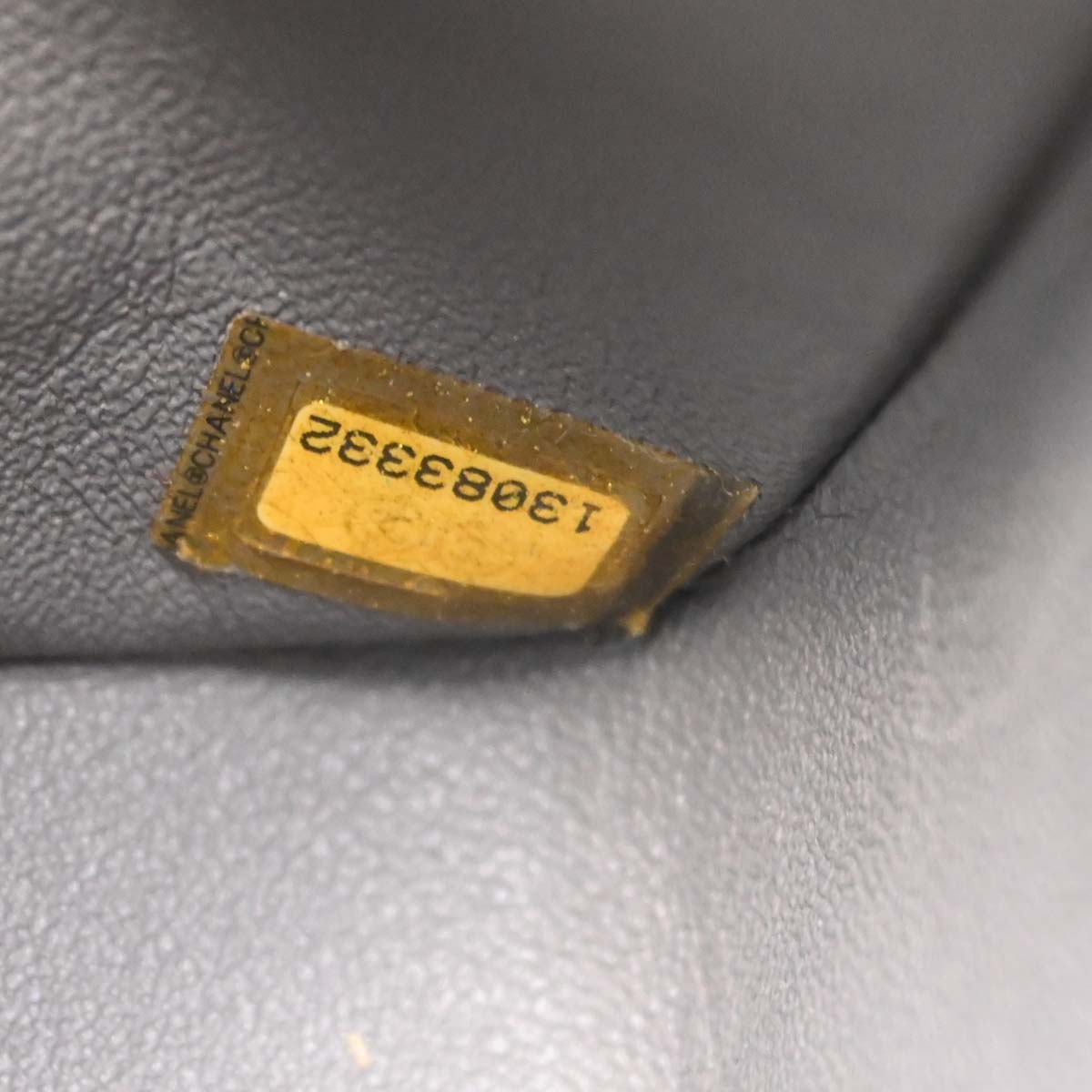 Chanel Gray Caviar Skin Medium Classic Double Flap Shoulder Bag