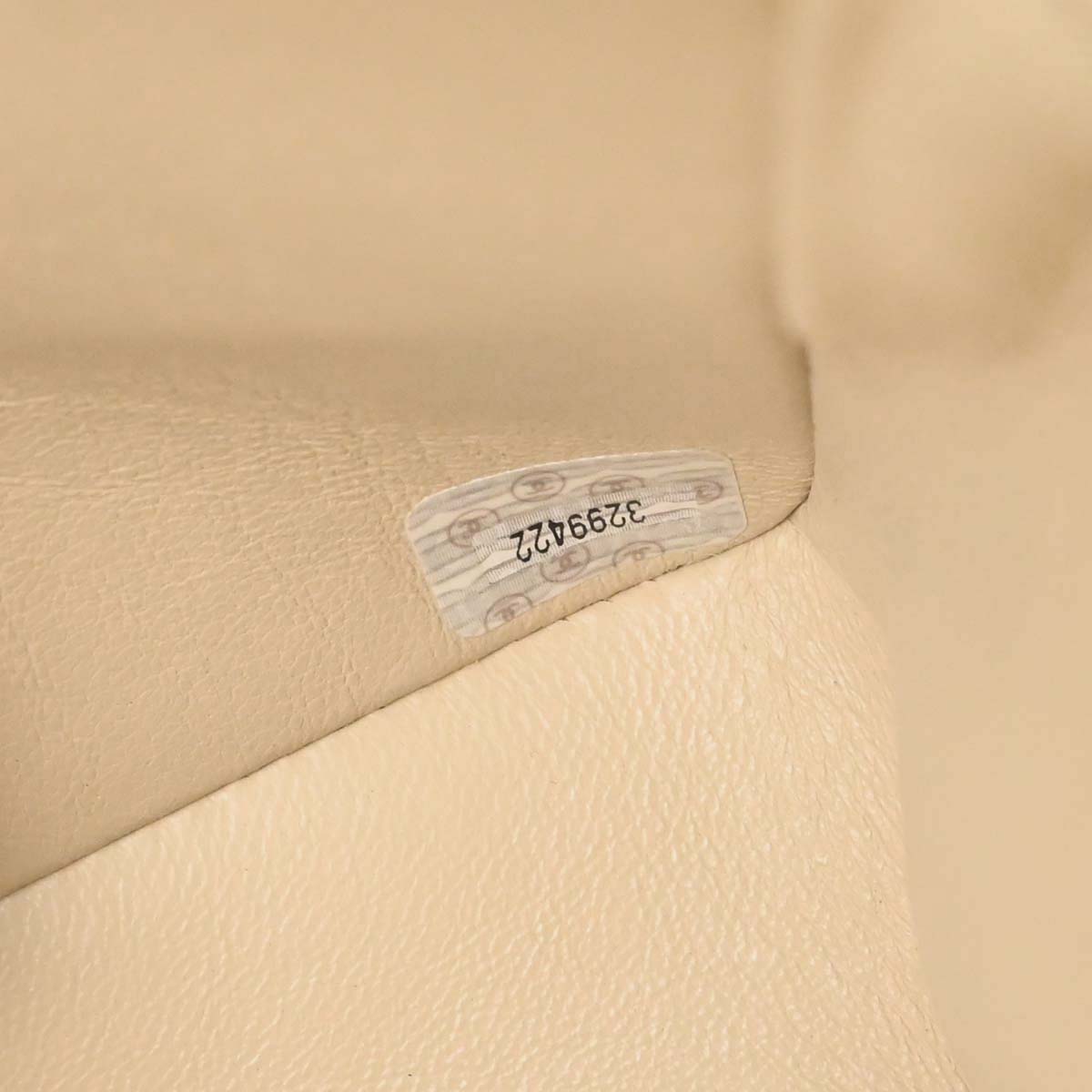 Chanel Beige Lambskin Medium Classic Double Flap Bag