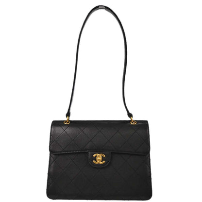 Chanel Black Caviar Skin Handbag