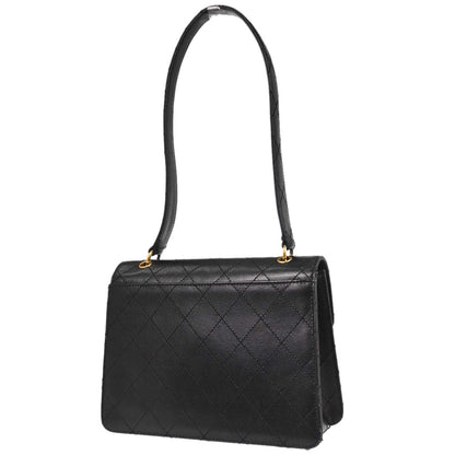Chanel Black Caviar Skin Handbag
