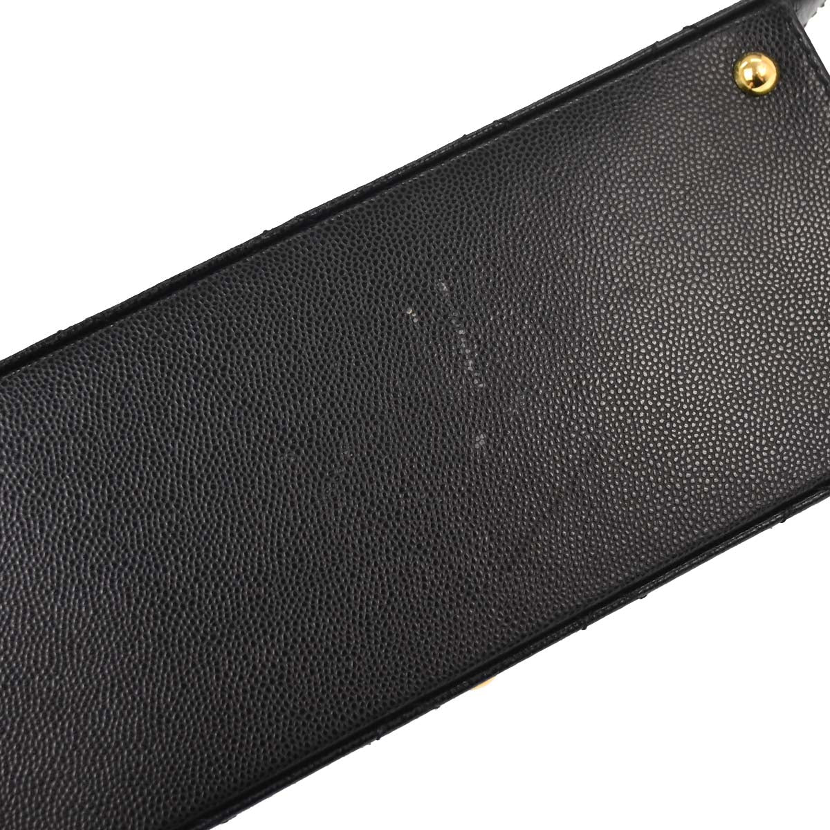 Chanel Black Caviar Skin Handbag