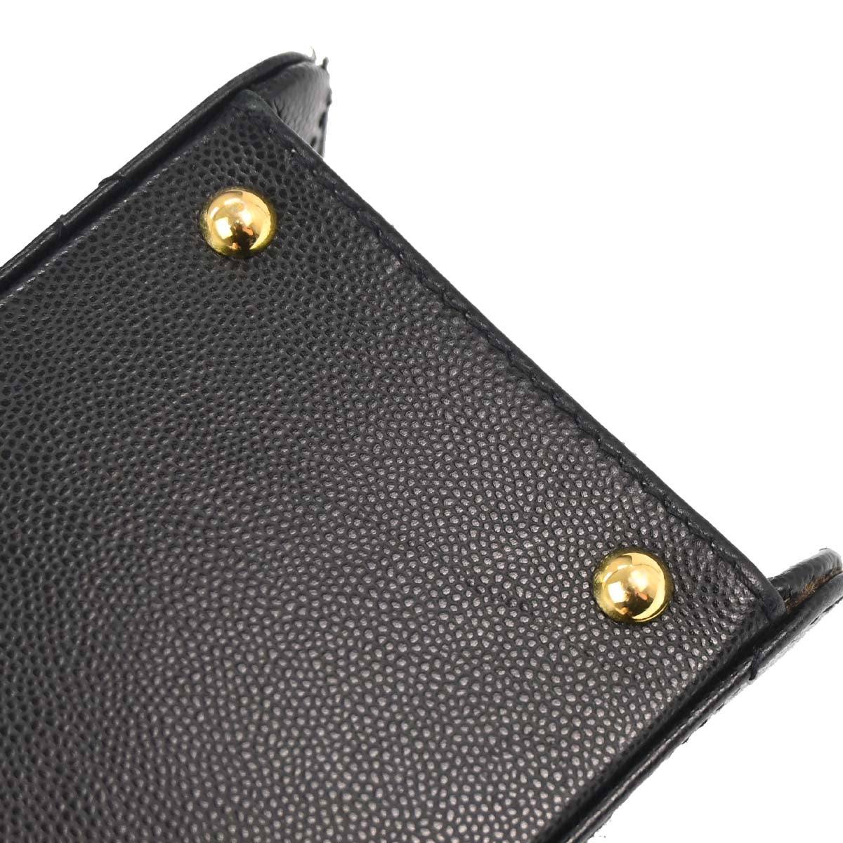 Chanel Black Caviar Skin Handbag