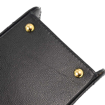 Chanel Black Caviar Skin Handbag