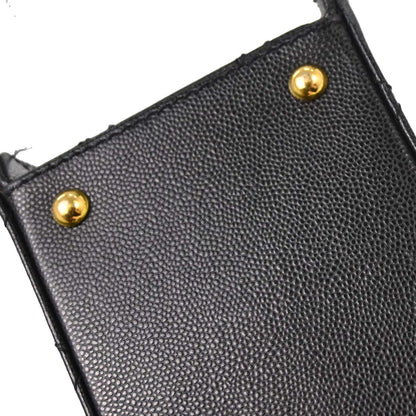 Chanel Black Caviar Skin Handbag
