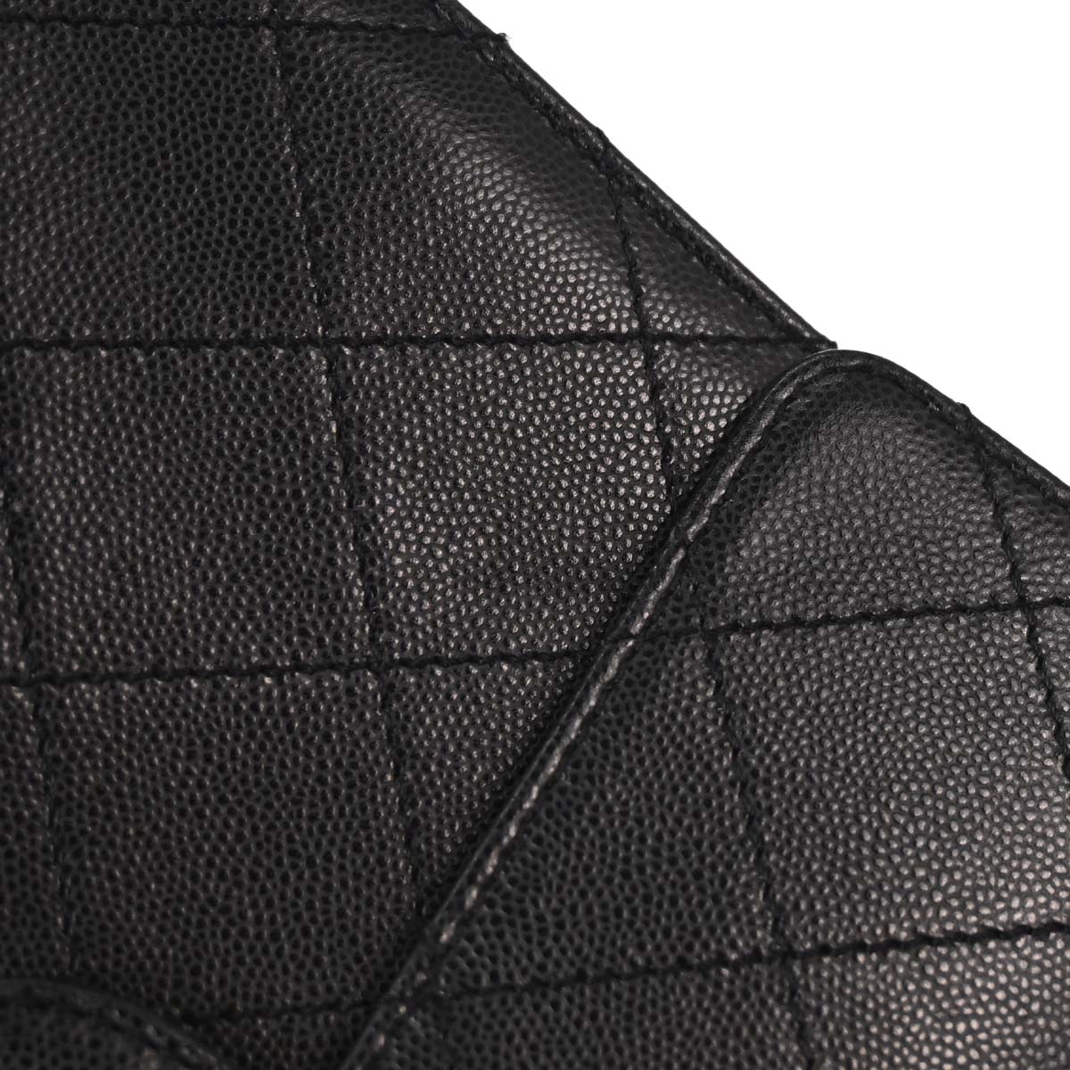 Chanel Black Caviar Skin Handbag