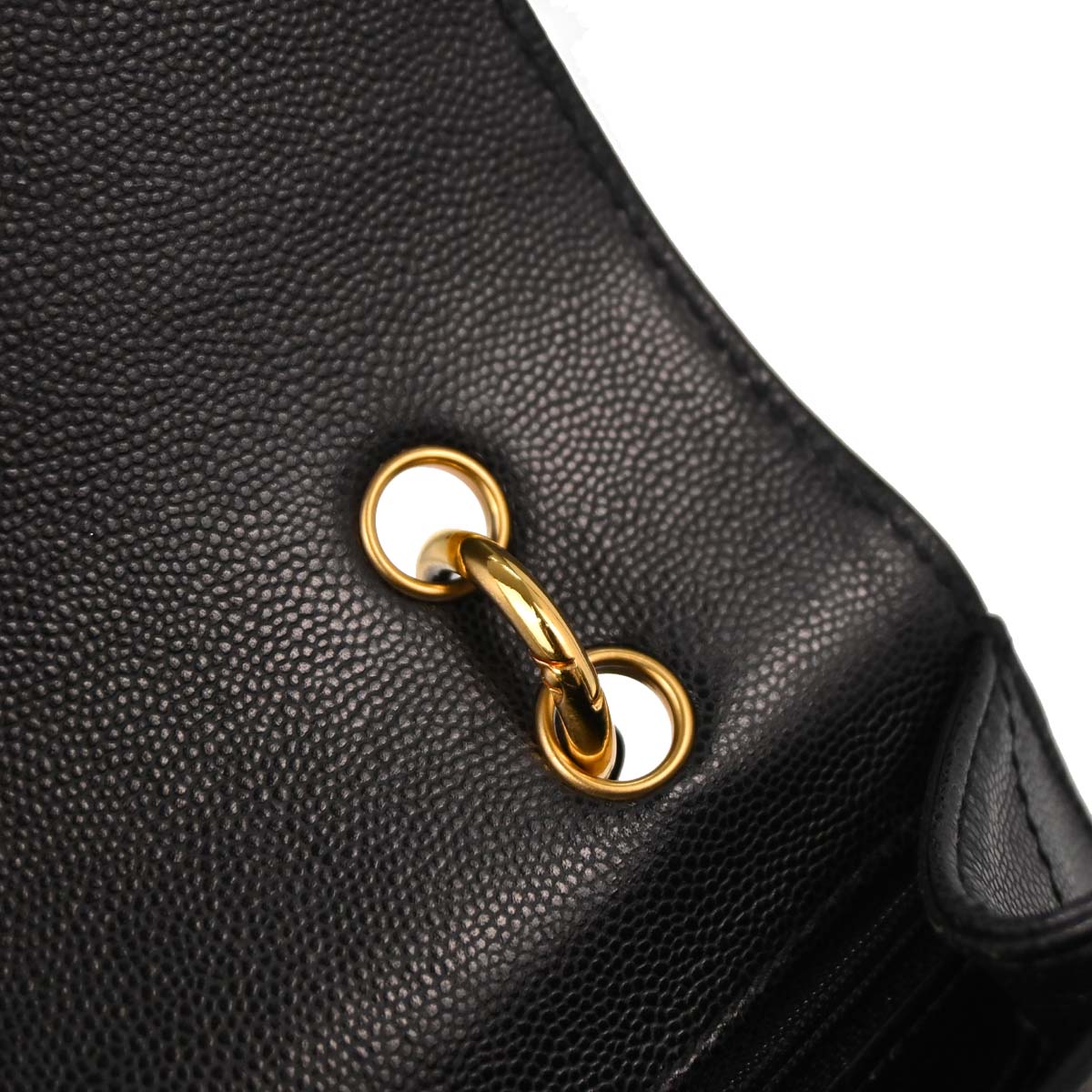 Chanel Black Caviar Skin Handbag
