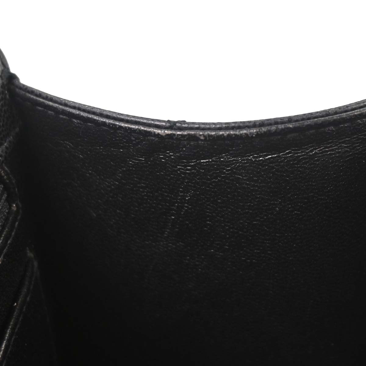 Chanel Black Caviar Skin Handbag
