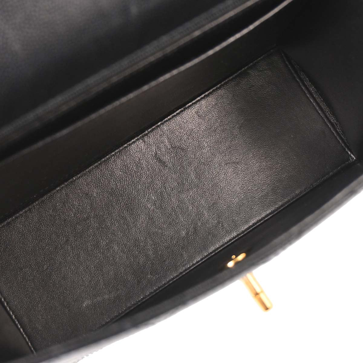 Chanel Black Caviar Skin Handbag