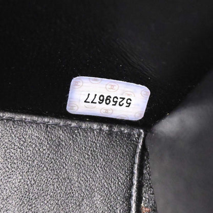 Chanel Black Caviar Skin Handbag