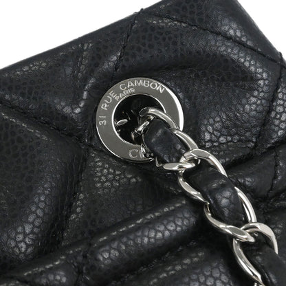 Chanel 2012 Black Caviar Timeless CC Chain Tote Bag
