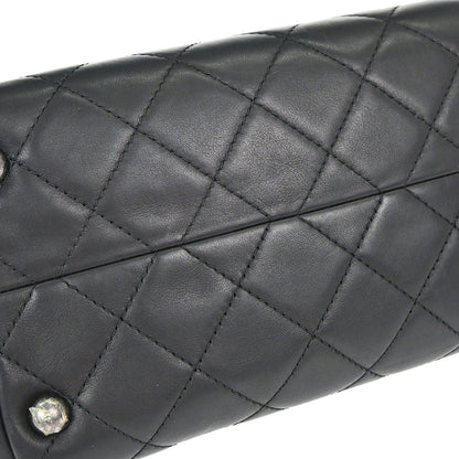 Chanel Black Calfskin Shopping In Chains 2way Shoulder Tote Bag