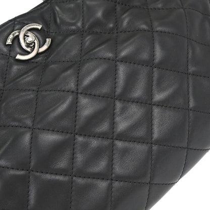 Chanel Black Calfskin Shopping In Chains 2way Shoulder Tote Bag