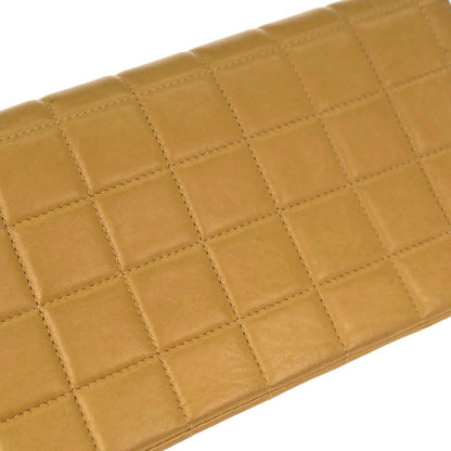 Chanel Beige Lambskin Coco Bar East West Shoulder Bag