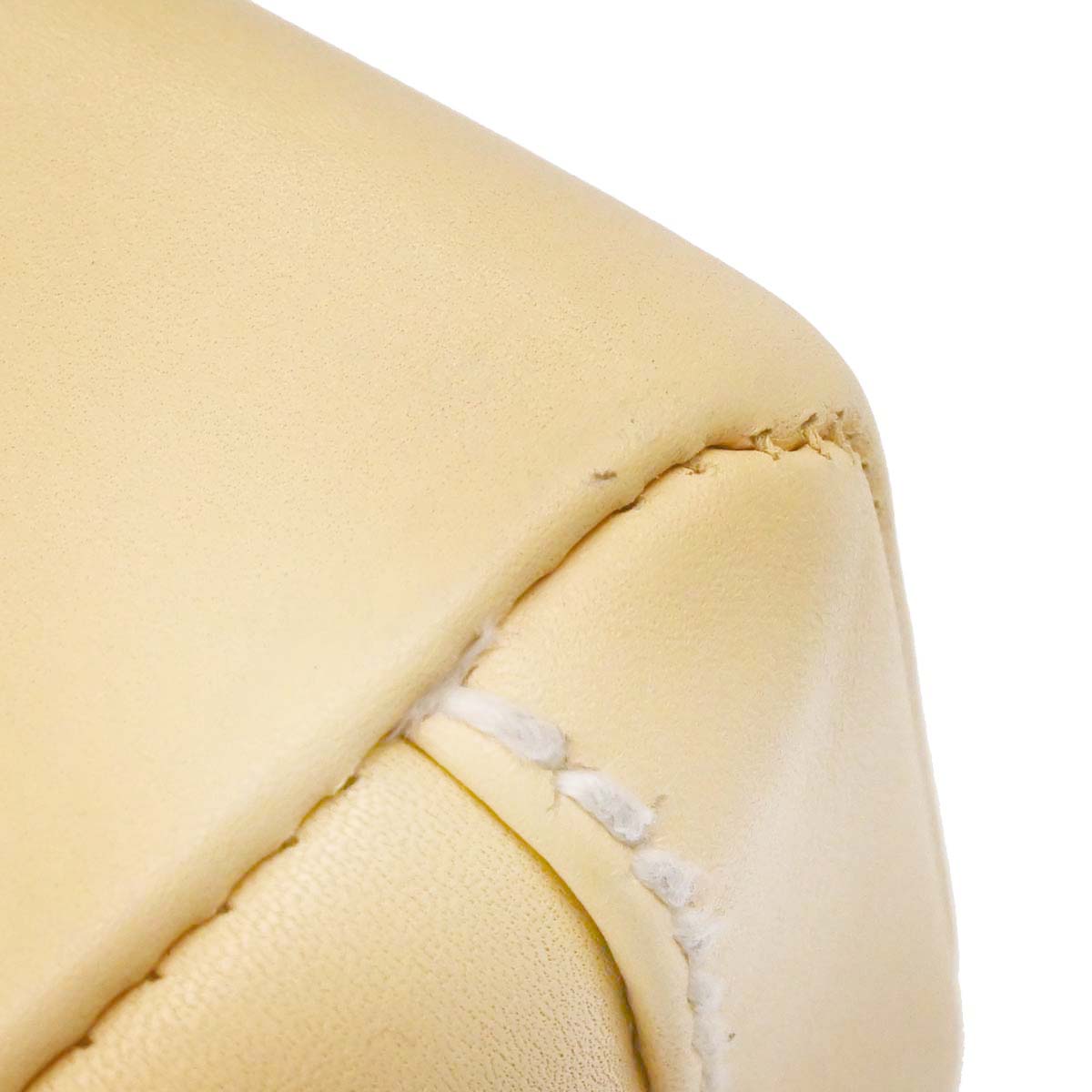 Chanel Beige Calfskin Wild Stitch Handbag
