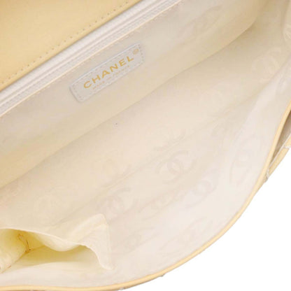 Chanel Beige Calfskin Wild Stitch Handbag
