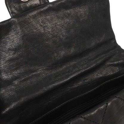 Chanel Black Calfskin Chain Handbag