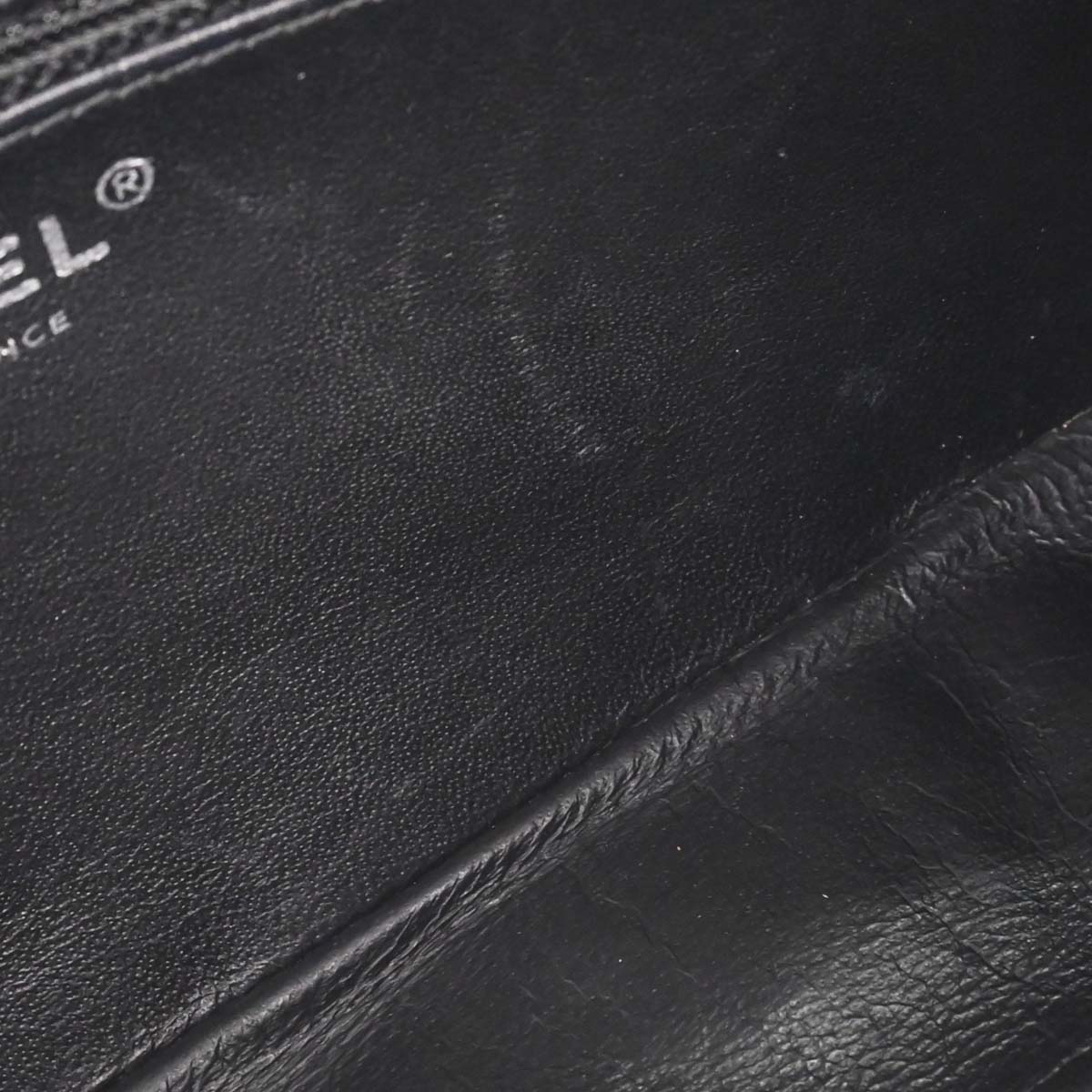 Chanel Black Calfskin Chain Handbag