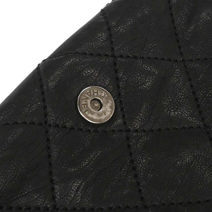 Chanel Black Calfskin Chain Handbag