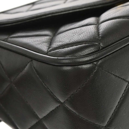 Chanel Black Lambskin Camera Bag Mini