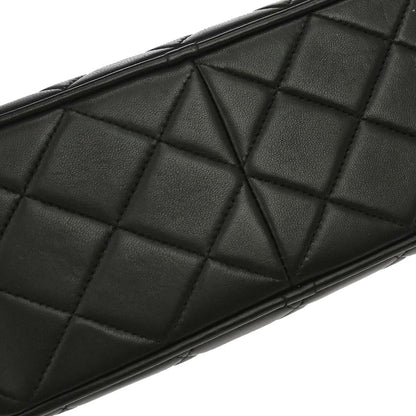 Chanel Black Lambskin Camera Bag Mini