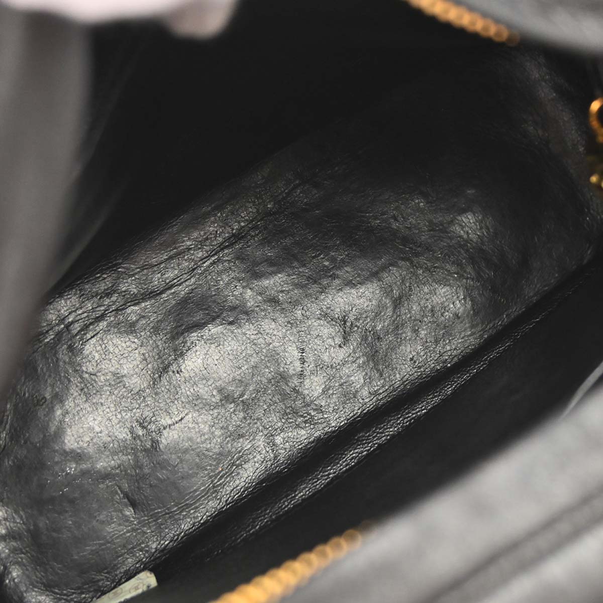 Chanel Black Lambskin Camera Bag Mini
