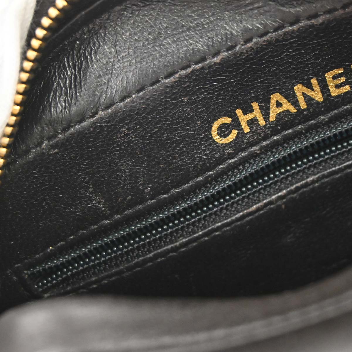 Chanel Black Lambskin Camera Bag Mini