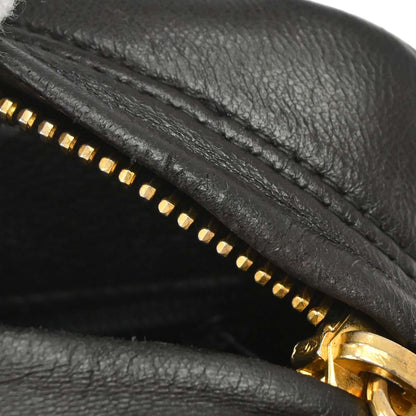 Chanel Black Lambskin Camera Bag Mini