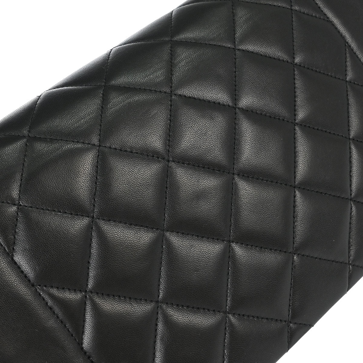 Chanel 1991-1994 Black Lambskin Medium Diana Shoulder Bag