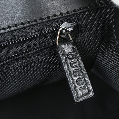 Gucci Black Canvas GG Jackie Handbag