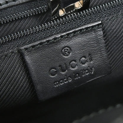 Gucci Black Canvas GG Jackie Handbag