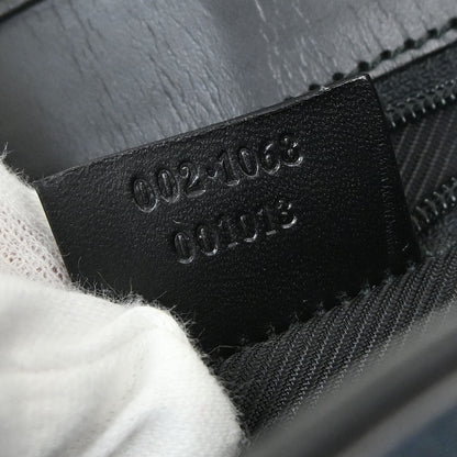Gucci Black Canvas GG Jackie Handbag
