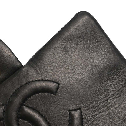 Chanel 1994-1996 Black Lambskin Mini Classic Square Flap Shoulder Bag 17