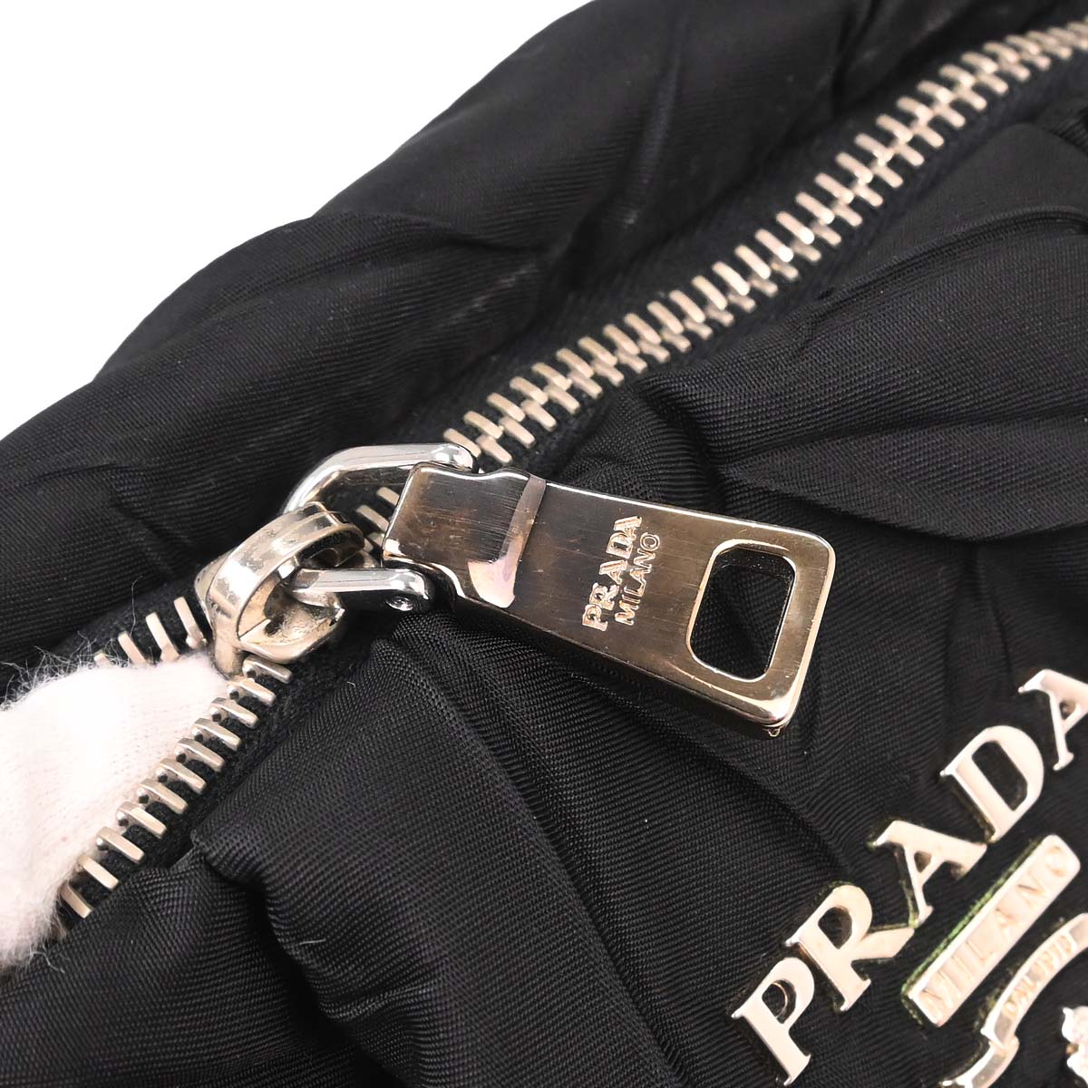 Prada Black Nylon Handbag
