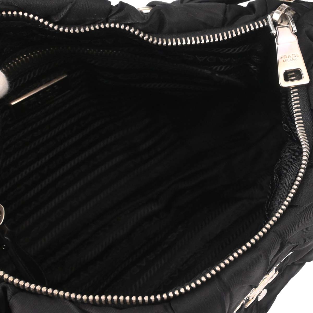 Prada Black Nylon Handbag
