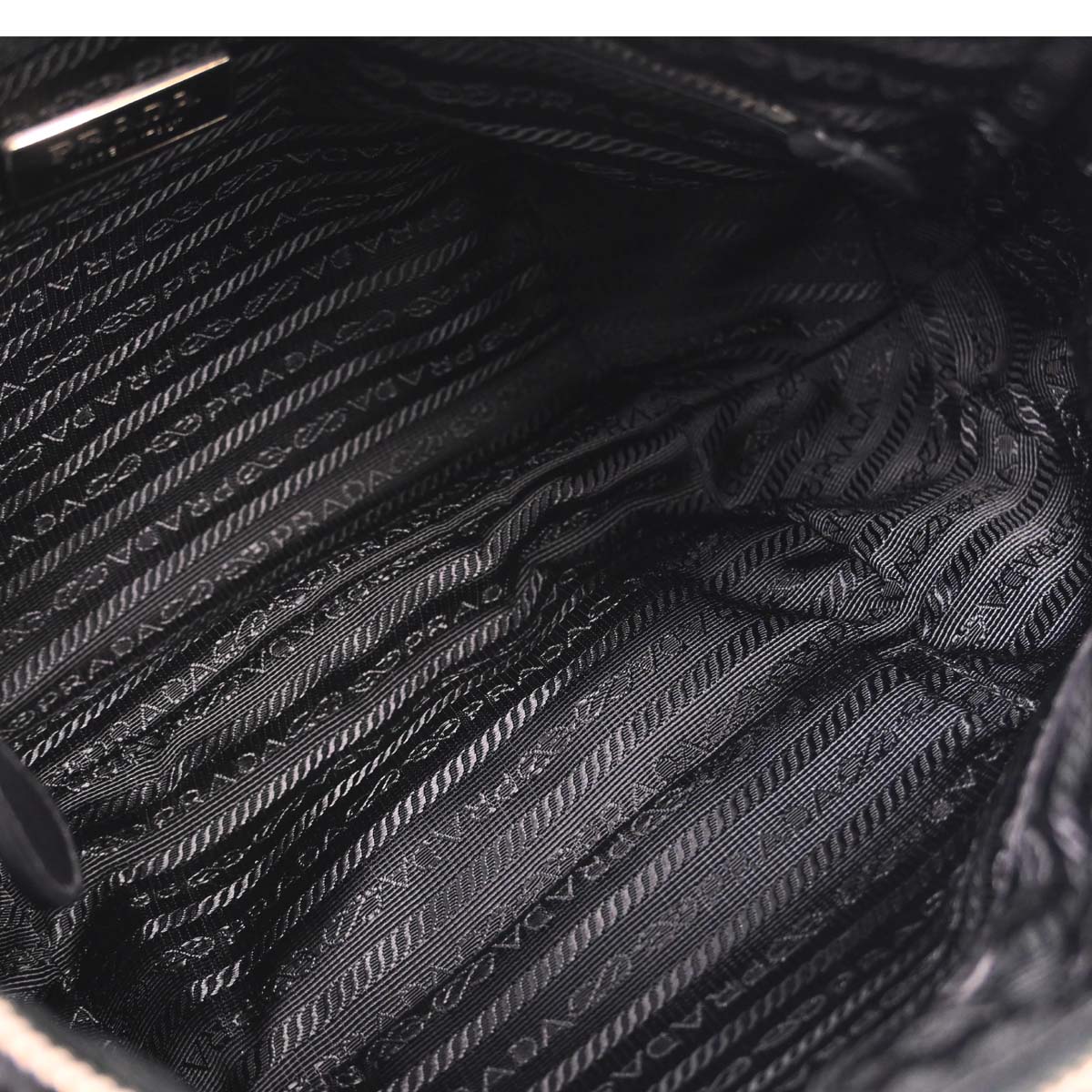 Prada Black Nylon Handbag