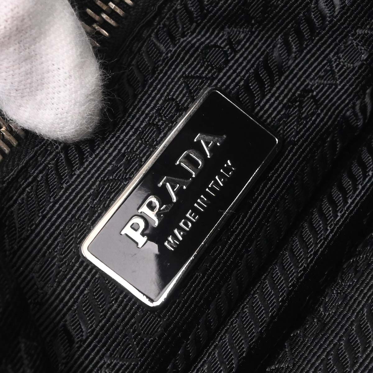 Prada Black Nylon Handbag