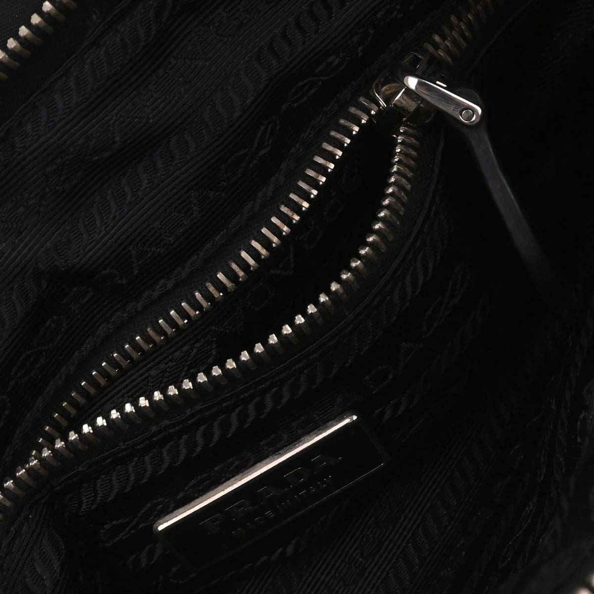 Prada Black Nylon Handbag