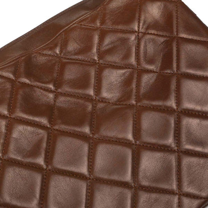 Chanel Brown Lambskin Shoulder Bag