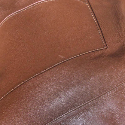 Chanel Brown Lambskin Shoulder Bag