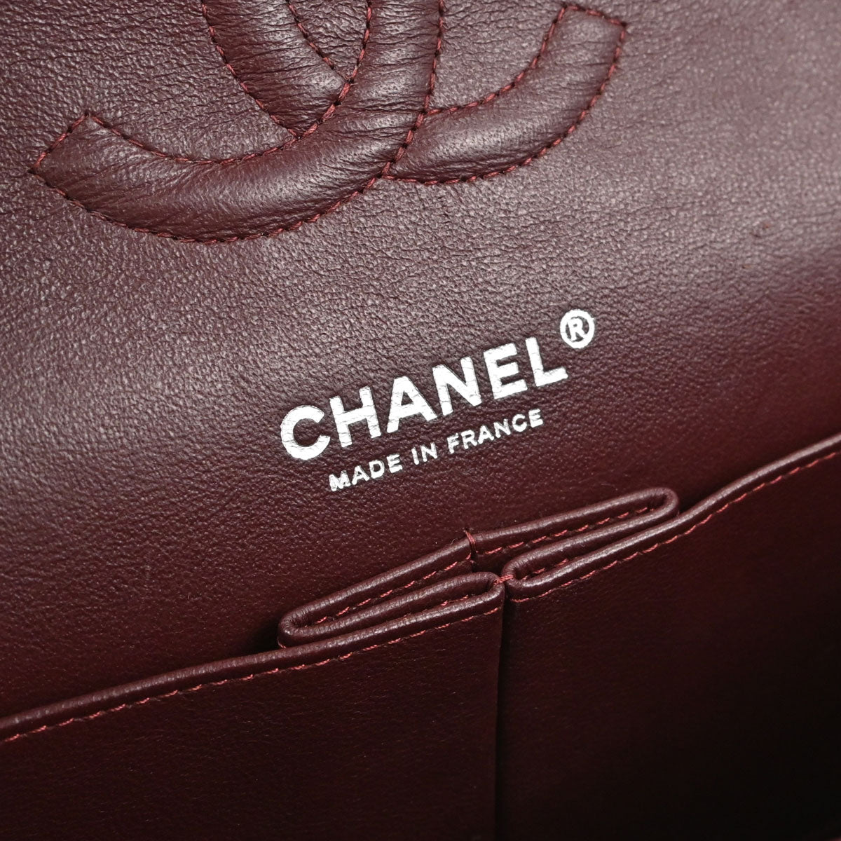Chanel 2013-2014 Black Lambskin Medium Classic Double Flap Shoulder Bag