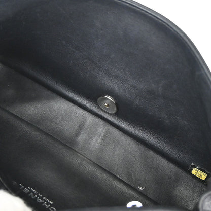 Chanel Black Shearling Supermarket Comic Flap Bag