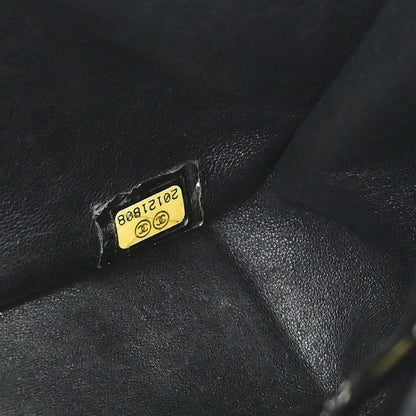 Chanel Black Shearling Supermarket Comic Flap Bag