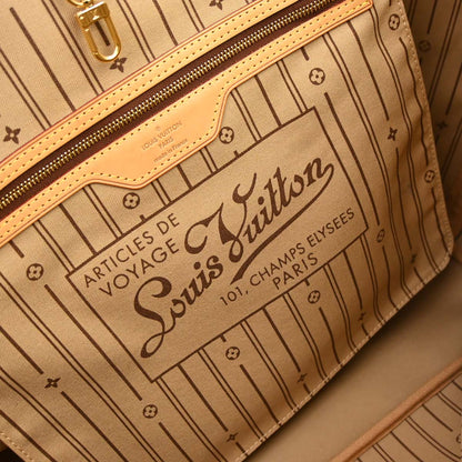 Louis Vuitton Monogram Neverfull GM Tote Bag M40157