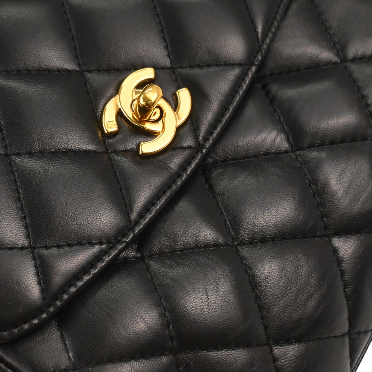 Chanel Black Lambskin Handbag